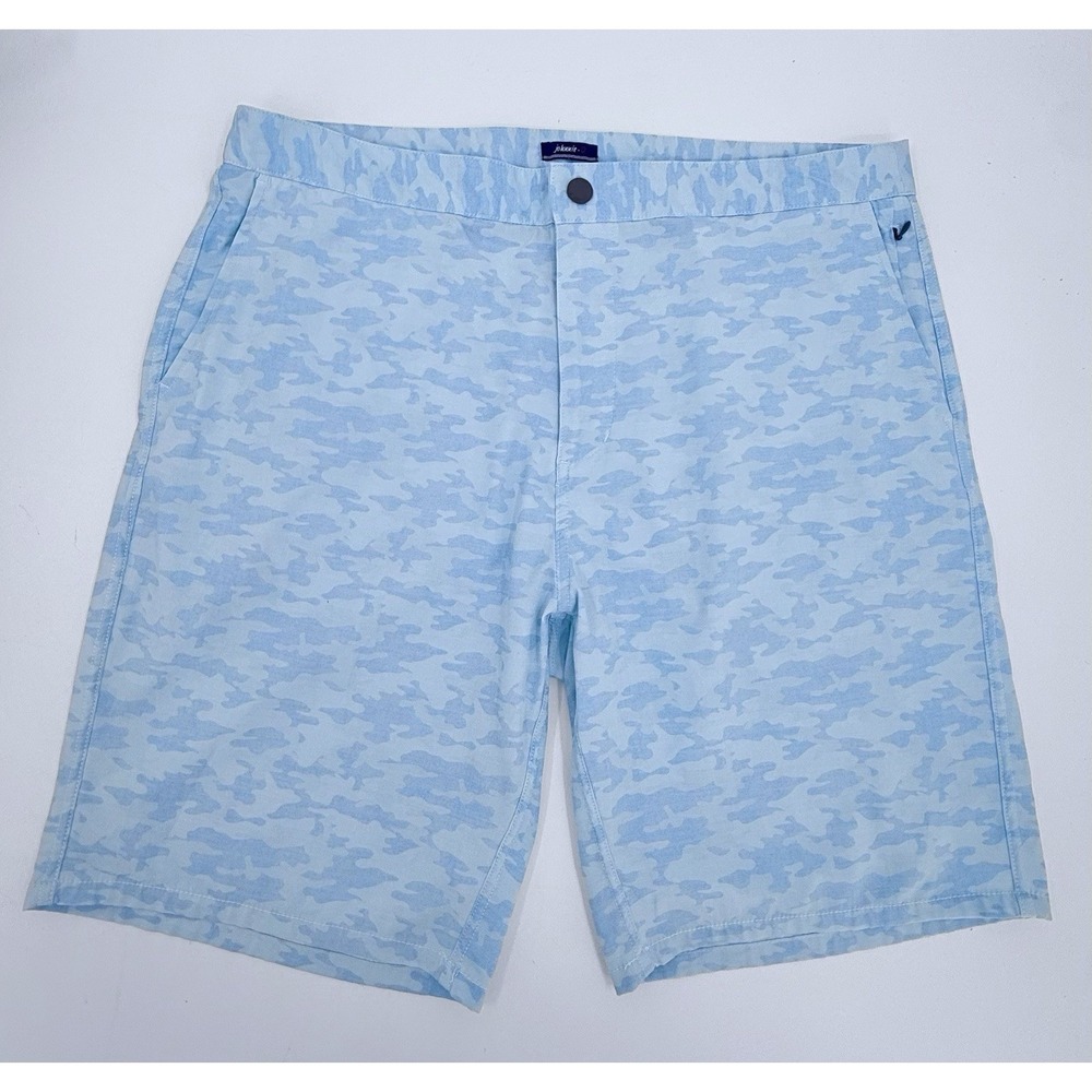 Johnnie-O Shorts "No Man Left Behind" Blue Hybrid Camo 9" I/S Mens 36 JMSH1830